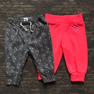 Baby Girl Jogger Pants Bundle Size 3-6 Months